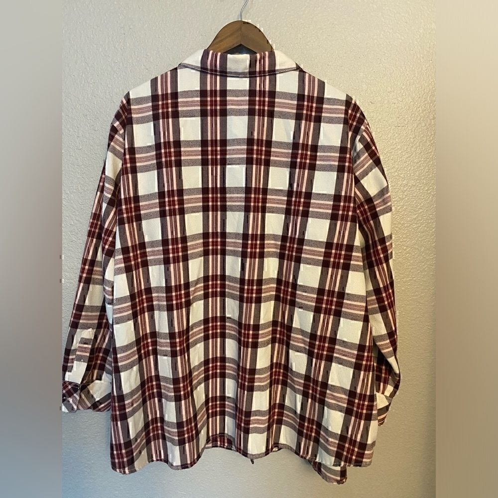 SANCTUARY BOYFRIEND FOR LIFE BUTTON UP LONG SLEEVE 3X - Picture 3 of 5